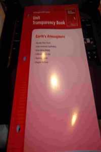 McDougal Littell Science: Unit Transparency Book Grades 6-8 Earth's Atmosphere