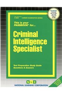 Criminal Intelligence Specialist