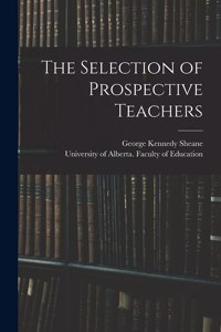 Selection of Prospective Teachers