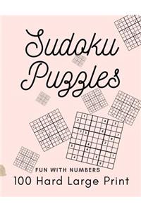 Sudoku Puzzles 100 Large Print