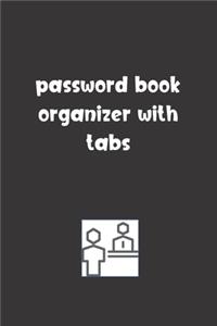 Password Book Organizer With Tabs