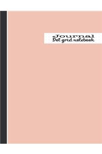 Dot grid notebook journal