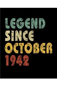 Legend Since October 1942
