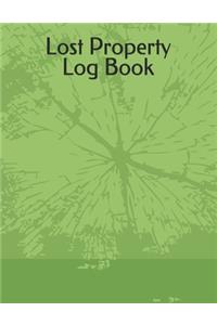 Lost Property Log Book