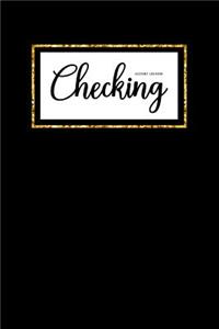 Checking Account Log Book