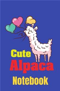 Cute Alpaca Notebook