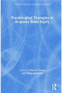 Psychological Therapies in Acquired Brain Injury