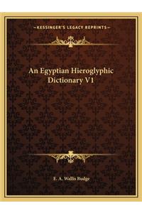 Egyptian Hieroglyphic Dictionary V1