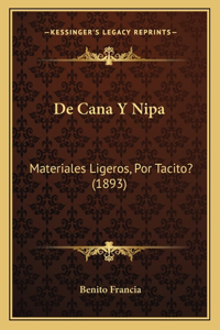 de Cana Y Nipa