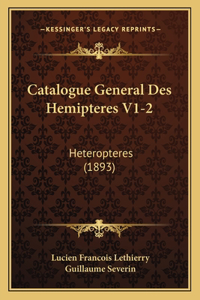 Catalogue General Des Hemipteres V1-2