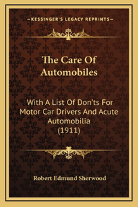 The Care Of Automobiles