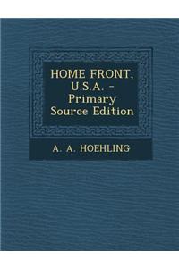 Home Front, U.S.A. - Primary Source Edition