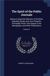The Spirit of the Public Journals