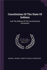 Constitution Of The State Of Indiana