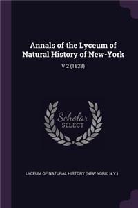 Annals of the Lyceum of Natural History of New-York