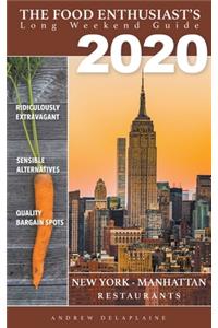 2020 New York / Manhattan Restaurants