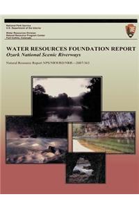 Water Resources Foundation Report