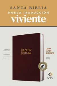 Santa Biblia NTV, Letra Super Gigante, Letra Roja, Tapa dura