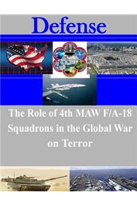 Role of 4th MAW F/A-18 Squadrons in the Global War on Terror