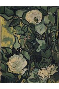Roses, Vincent Van Gogh. Ruled Journal