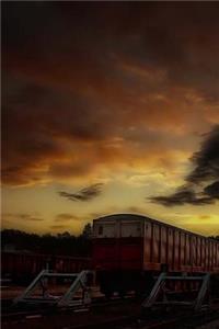 Mind Blowing Night Railway 150 Page lined journal