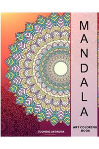 Mandala Art Coloring Book(Dover Design Coloring Books)