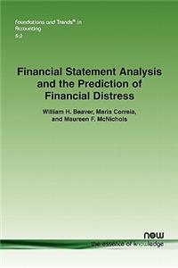 Financial Statement Analysis and the Prediction of Financial Distress