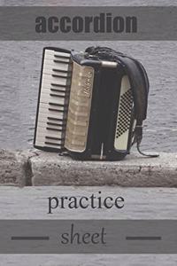 accordion practice sheet