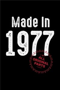 Made In 1977 All Original Parts