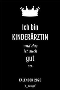 Kalender 2020 für Kinderärzte / Kinderarzt / Kinderärztin