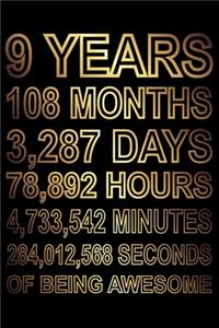 9 Years Of Being Awesome