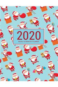2020 Planner Weekly & Monthly 8.5x11 Inch