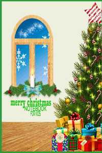 Merry Christmas Notebook for Kids