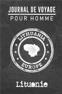 Journal de Voyage pour homme Lituanie