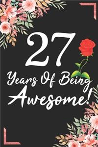 27 Years Of Being Awesome!