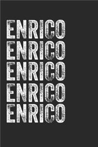 Name ENRICO Journal Customized Gift For ENRICO A beautiful personalized