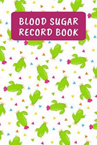 Blood Sugar Record Book