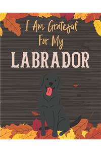 I Am Grateful For My Labrador