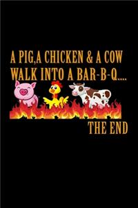 A Pig, A Chiken & A Cow Walk Into A Bar-B-Q... ... The End