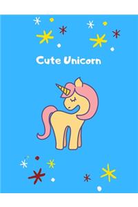 Unicorn Notebook Cute Unicorn