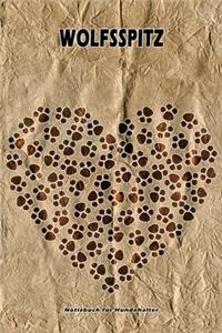 Wolfsspitz Notizbuch für Hundehalter