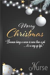 F4 Christmas Notebooks Nurse