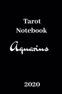 Tarot Notebook Aquarius 2020