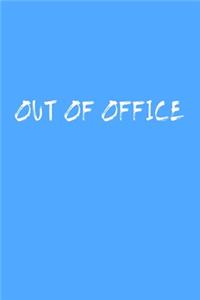 Out of Office Travel Meme Notebook