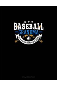 Baseball Grandma Like A Regular Grandma Only Cooler