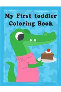 My First toddler Coloring Book