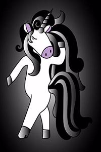 Goth Unicorn Sketchbook