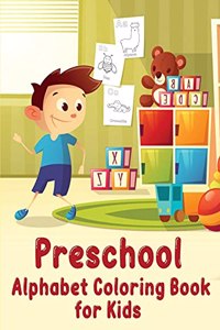 Preschool Alphabet Coloring Book