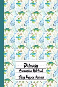 Primary Composition Notebook, Story Paper Journal