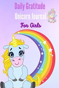 Daily Gratitude Unicorn Journal for Girls